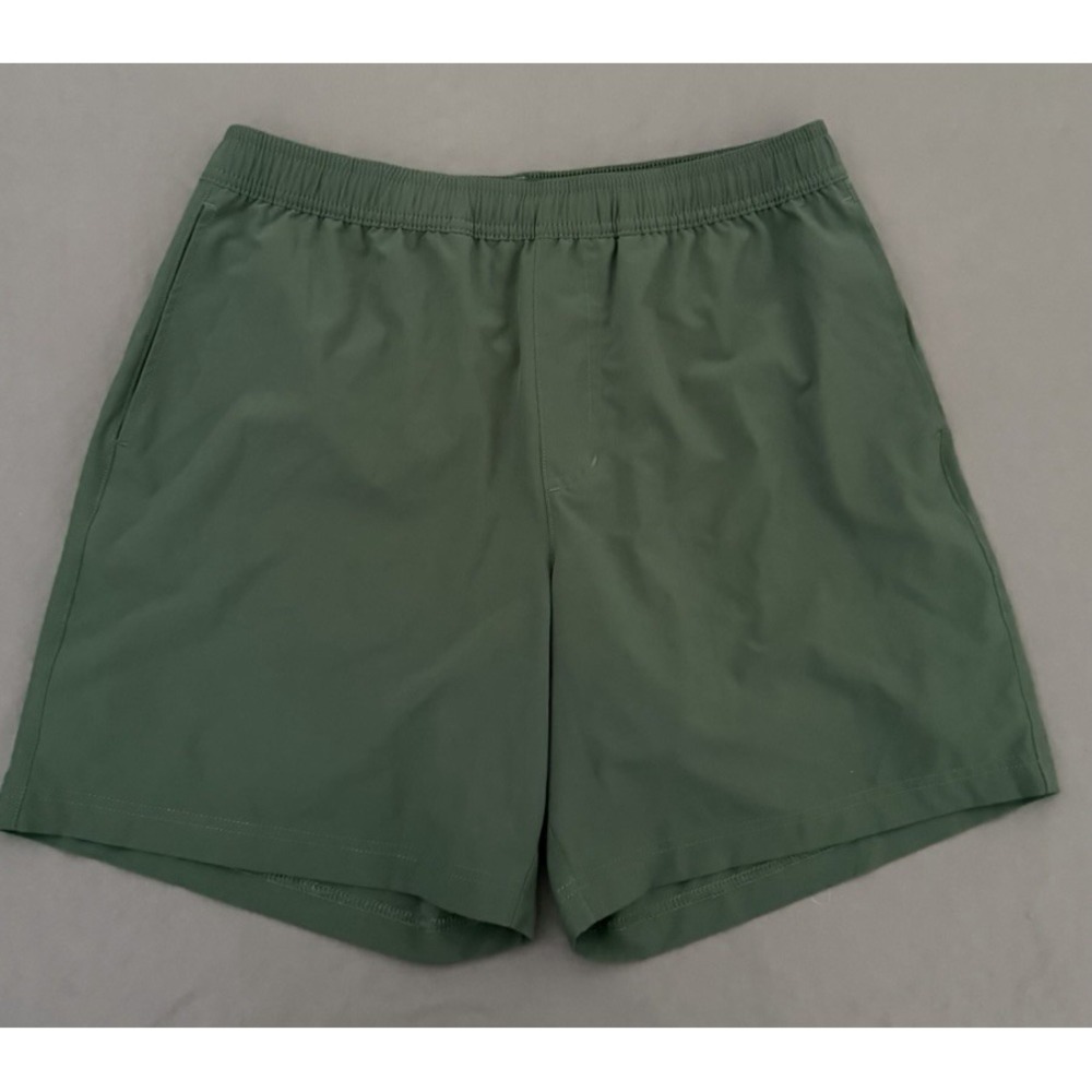 Chubbies Trunk Shorts Mens Size Medium Green 7" Inseam lined Lightweight Pockets